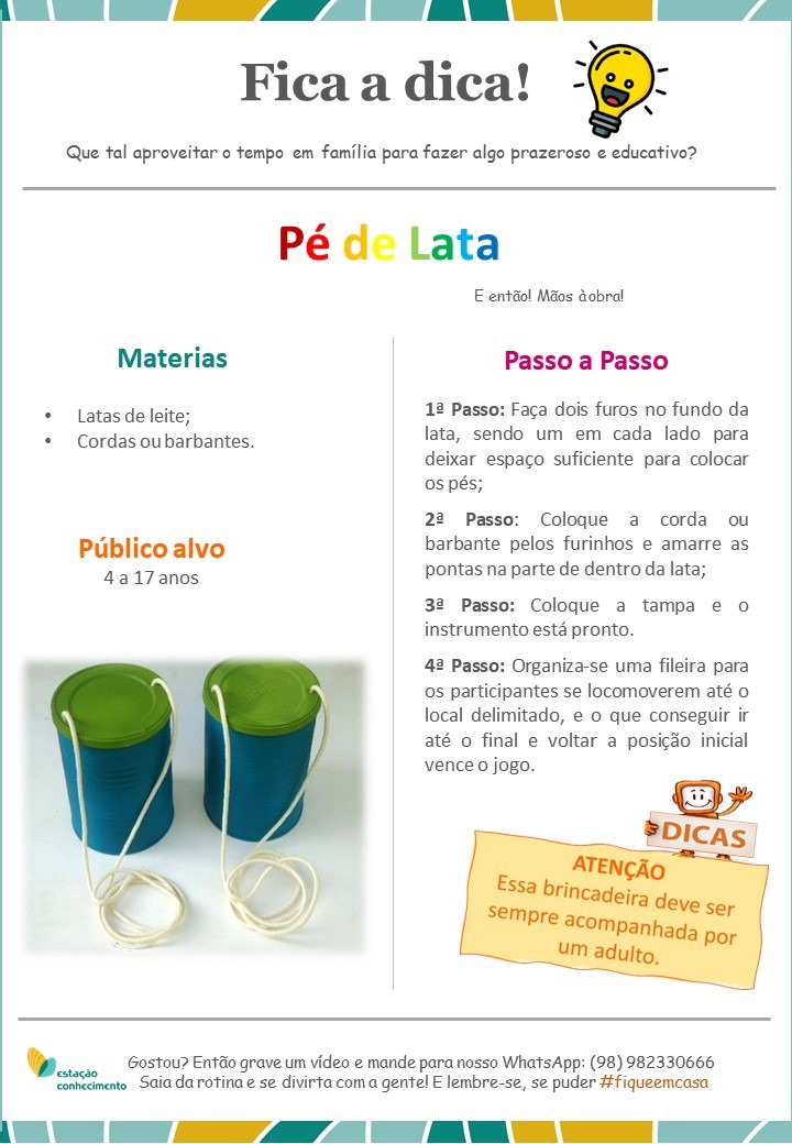 Pé de Lata – Conexão Escola SME